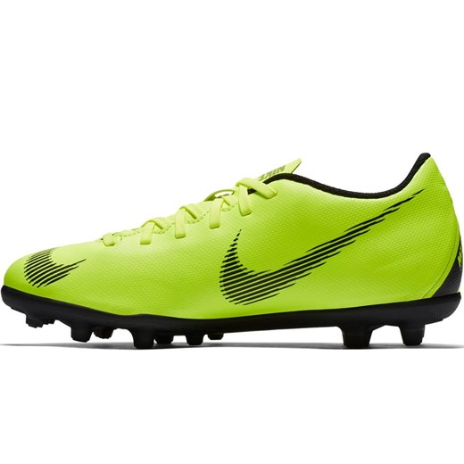 Buty sportowe męskie zielone Nike Football mercurial sznurowane na wiosnę 