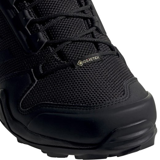 Buty trekkingowe męskie czarne Adidas sportowe sznurowane 