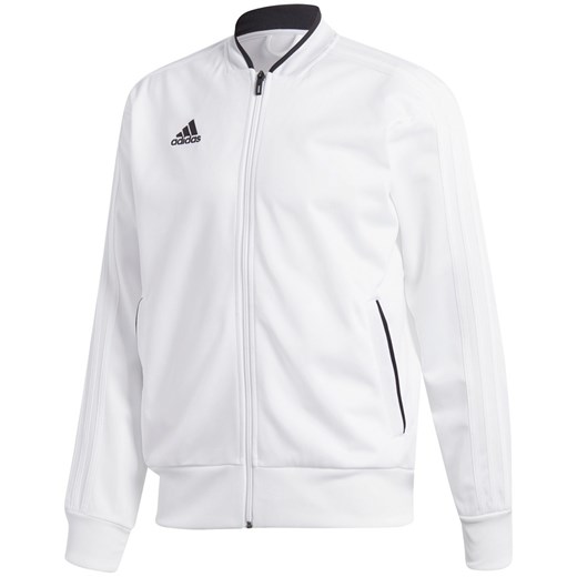 Bluza sportowa Adidas Teamwear biała z poliestru 
