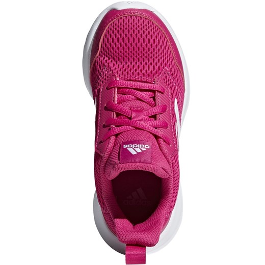 Buty sportowe dziecięce Adidas na wiosnę w paski na rzepy 