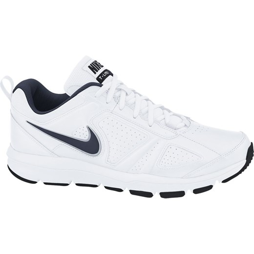 Buty sportowe męskie Nike ze skóry białe 