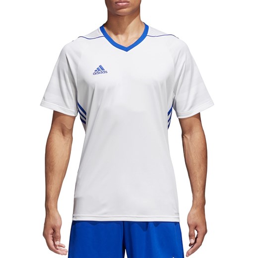 Koszulka adidas Tiro 17 JSY biało-niebieska BK5434 Adidas Teamwear  XL SWEAT