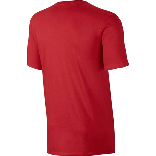 Koszulka męska Nike M NSW Club Embroidery Futura czerwona 827021 659 Nike  M SWEAT