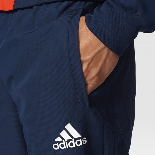 Spodnie sportowe Adidas Teamwear bez wzorów 