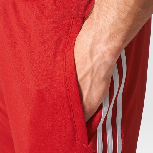 Spodnie sportowe Adidas Teamwear z poliestru zimowe 