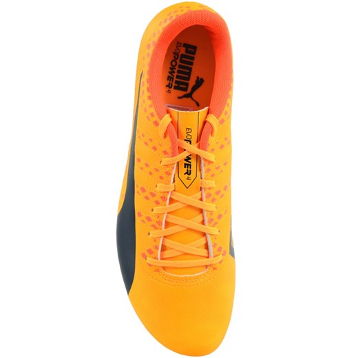 Buty sportowe męskie Puma evopower pomarańczowe sznurowane 