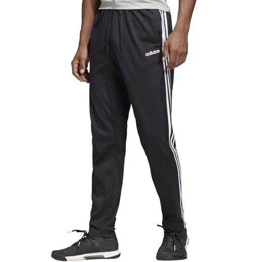 Spodnie męskie adidas Essentials 3 Stripes Tapered Pant SJ OH czarne DU0456  Adidas XL SWEAT