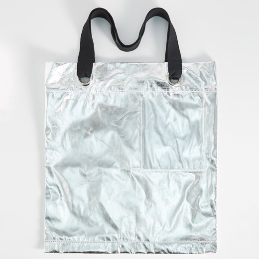 Shopper bag Sinsay bez dodatków mieszcząca a8 