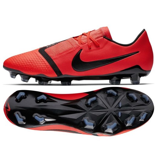 Buty sportowe męskie Nike czerwone na wiosnę 