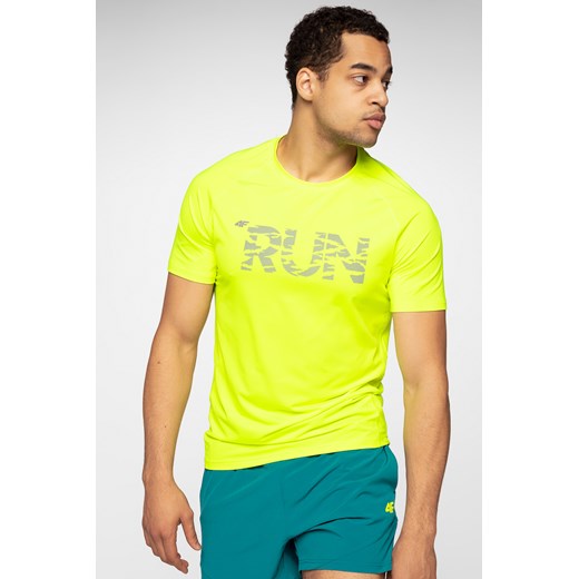 Koszulka do biegania męska TSMF205 - soczysta zieleń neon