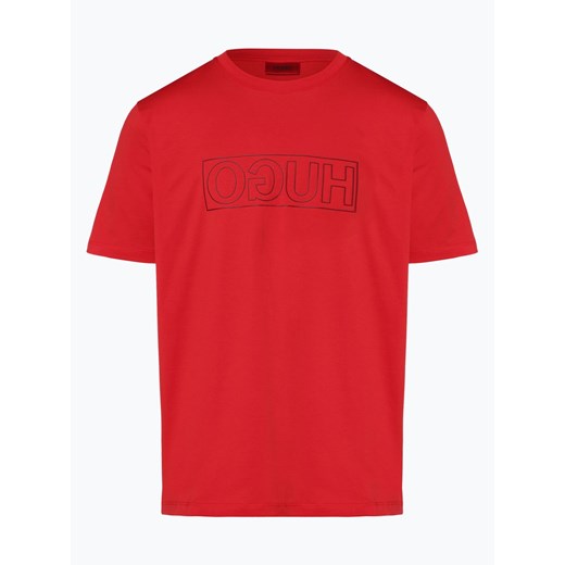 HUGO - T-shirt męski – Dicagolino, czerwony  Hugo Boss S vangraaf