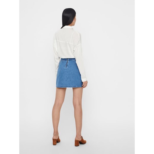 Spódnica Vero Moda na wiosnę mini jeansowa 