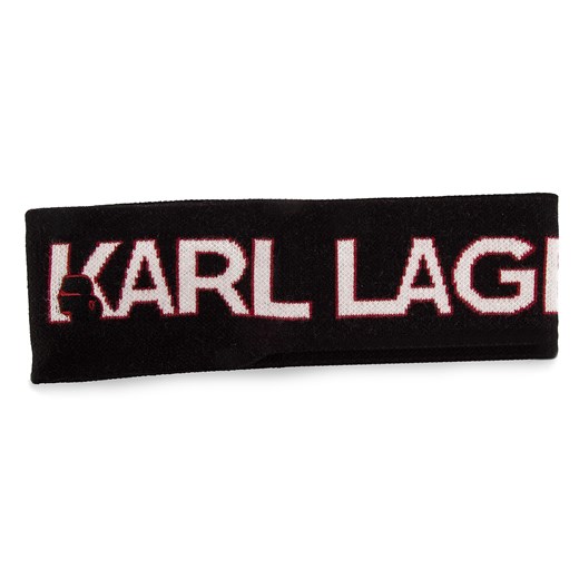 Opaska KARL LAGERFELD - Karl Logo Hairband 91KW3411 Black 999  Karl Lagerfeld  eobuwie.pl
