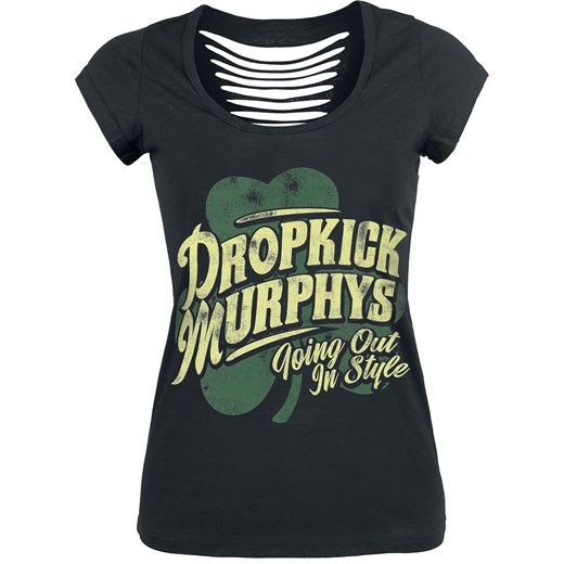 Dropkick Murphys bluzka damska z bawełny czarna 