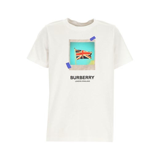 T-shirt chłopięce Burberry w nadruki 