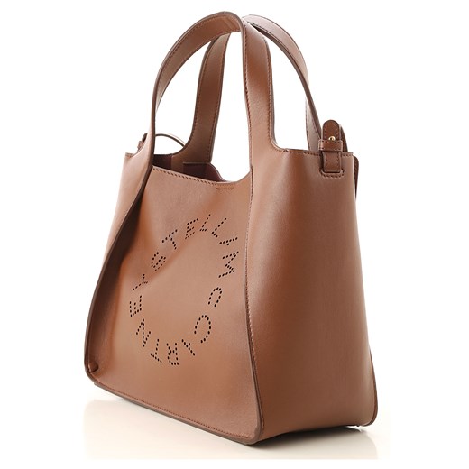 Shopper bag Stella Mccartney ze skóry ekologicznej na ramię 