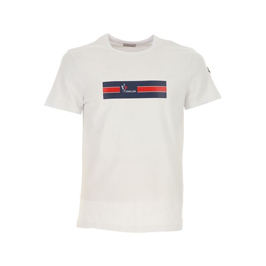 T-shirt męski Moncler z krótkim rękawem 