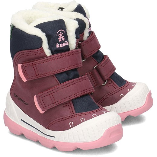 Kamik buty zimowe dziecięce nylonowe śniegowce 