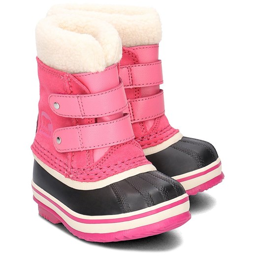 Buty zimowe dziecięce Sorel na rzepy 