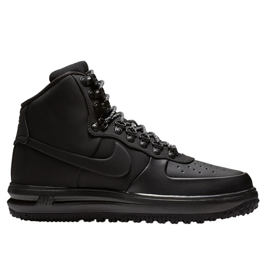 Buty sportowe męskie Nike air force czarne sznurowane 