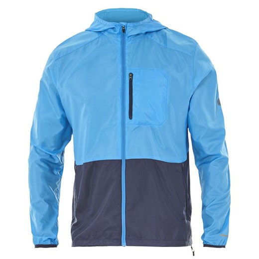 asics packable jacket blue / peacoat
