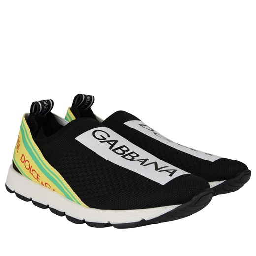 Adidasy Dolce and Gabbana Children Boys Tape Logo Trainers