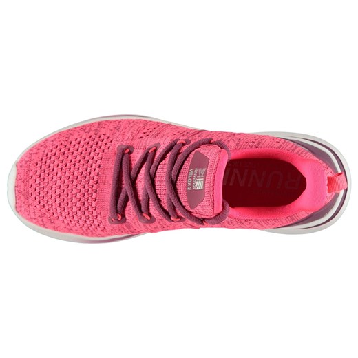 Buty sportowe damskie Karrimor do biegania na wiosnę wiązane płaskie bez wzorów