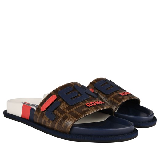FENDI X FILA Logo Slides
