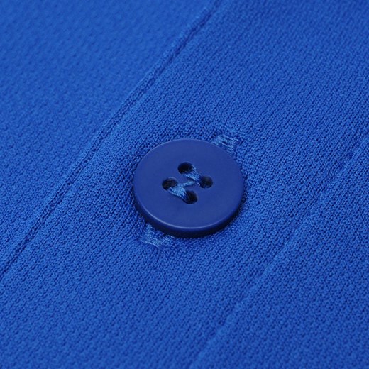 T-shirt męski Adidas gładki niebieski z krótkim rękawem 