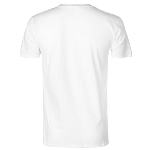 T-shirt męski biały Character z krótkim rękawem na wiosnę 