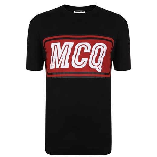 T-shirt męski czarny Alexander Mcqueen 