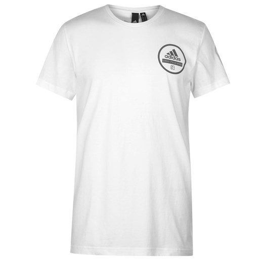 Adidas koszulka sportowa biała 