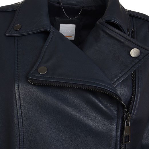 Kurtka BOSS ATHLEISURE Jadid Leather Jacket