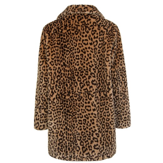 Kurtka STAND Levona Animal Print Faux Fur Jacket