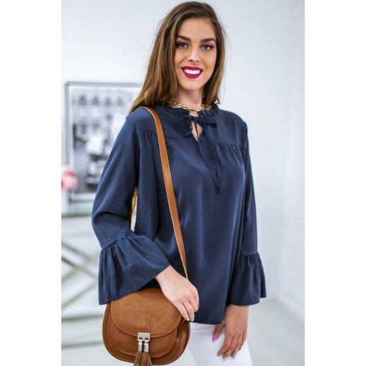 BLUZKA SILVANO NAVY BLUE uniwersalny Butik Latika