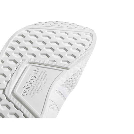 Buty sportowe damskie Adidas nmd sznurowane bez wzorów płaskie