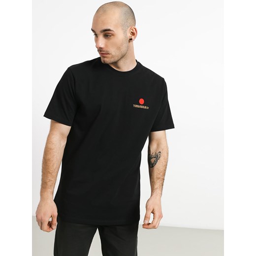 T-shirt Turbokolor Lets Surf (black)