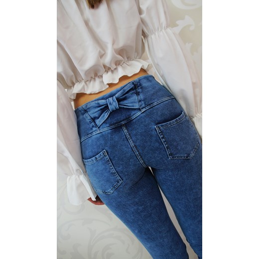 Spodnie legginsy KOKARDA jeans   L Ricca Fashion