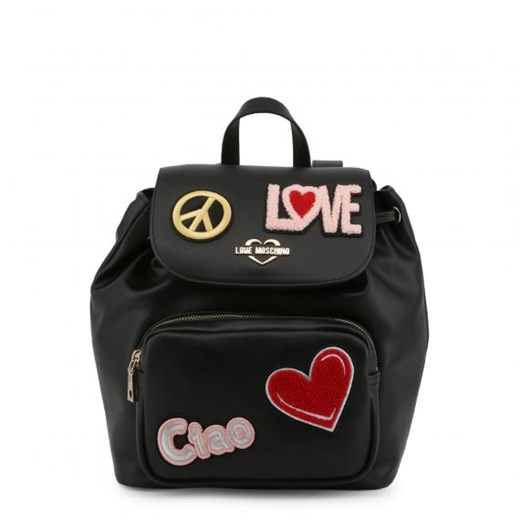 Czarny plecak Love Moschino 