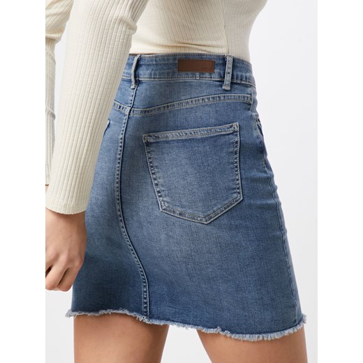 Spódnica Pieces jeansowa mini 