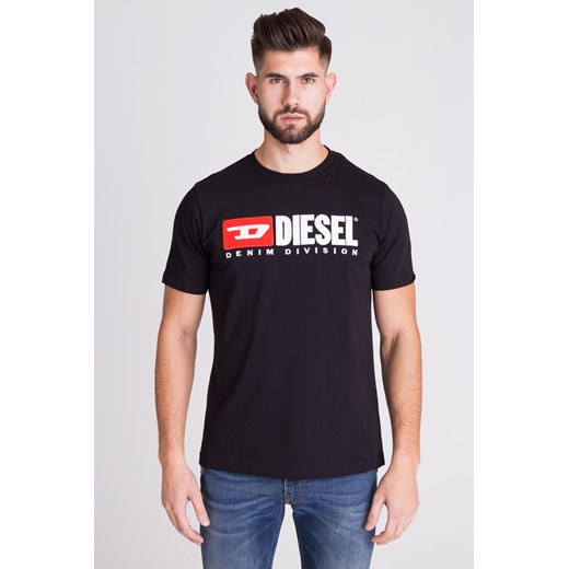 T-shirt męski Diesel z krótkimi rękawami 