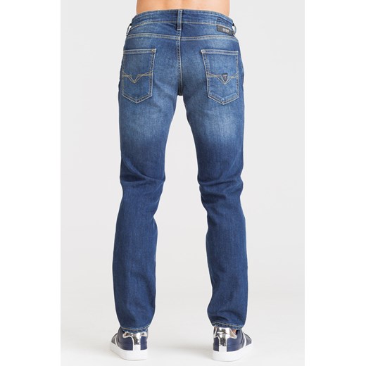 Guess jeansy męskie bez wzorów 