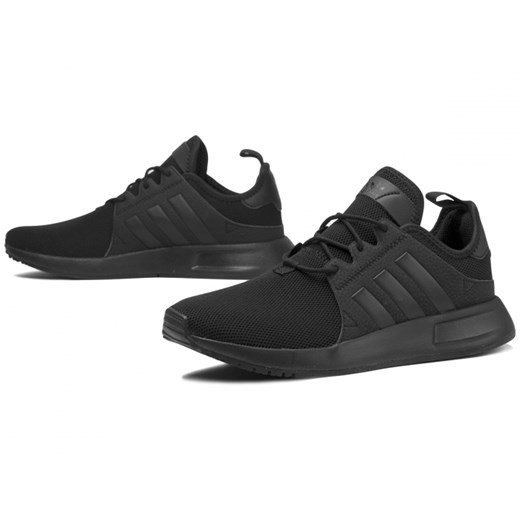 Adidas buty sportowe damskie x_plr czarne sznurowane bez wzorów 