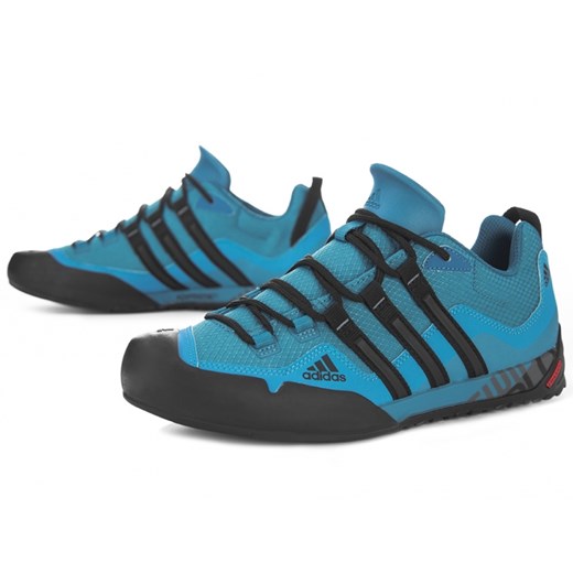 Buty sportowe męskie Adidas terrex sznurowane niebieskie 