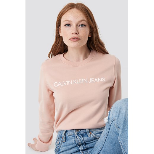 Sweter damski Calvin Klein z okrągłym dekoltem 