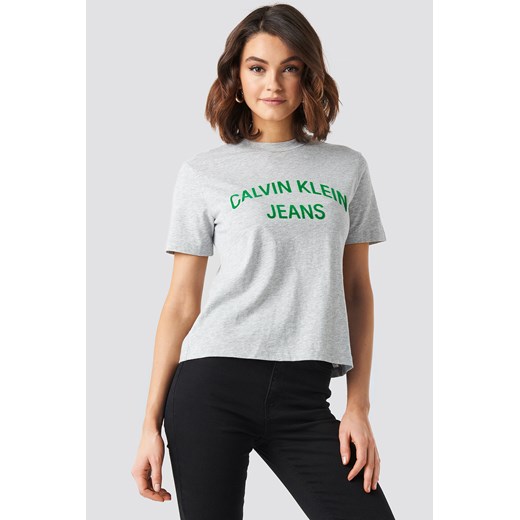 Calvin Klein bluzka damska z krótkim rękawem 