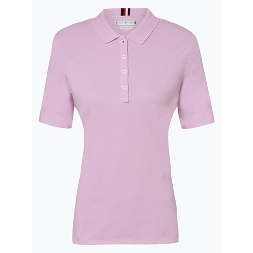 Tommy Hilfiger - Damska koszulka polo, różowy Tommy Hilfiger  L vangraaf