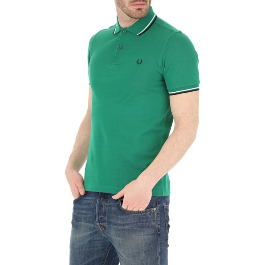 Fred Perry Koszulka Polo dla Mężczyzn, zielony, Bawełna, 2019, L M S XL  Fred Perry XL RAFFAELLO NETWORK