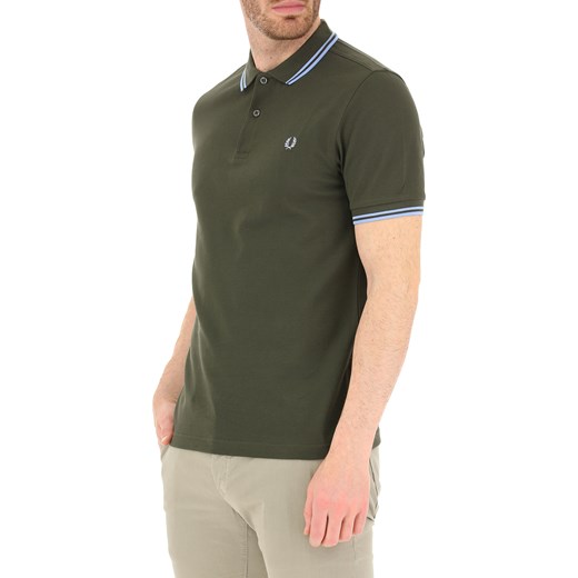 Fred Perry Koszulka Polo dla Mężczyzn, zielony (Forest Green), Bawełna, 2019, L M S XL  Fred Perry XL RAFFAELLO NETWORK