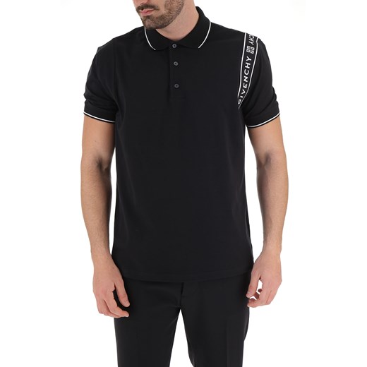 Givenchy Koszulka Polo dla Mężczyzn, czarny, Bawełna, 2019, L M Givenchy  L RAFFAELLO NETWORK